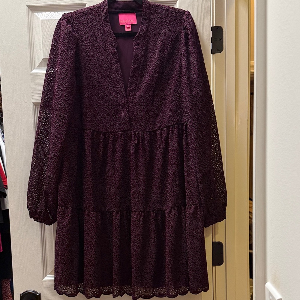 Lilly Pulitzer Winona Dress in Cherry Ganache